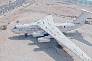 Abandoned Airplane, Umm Al Quwain