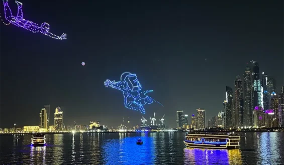 Spectacular Drone Shows to Light Up Dubai’s Skies