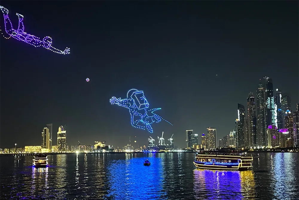 Spectacular Drone Shows to Light Up Dubai’s Skies